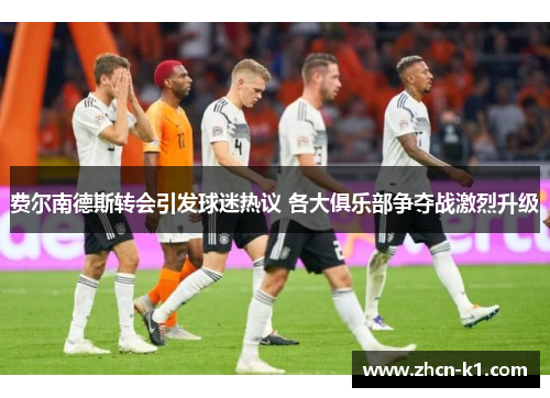 费尔南德斯转会引发球迷热议 各大俱乐部争夺战激烈升级