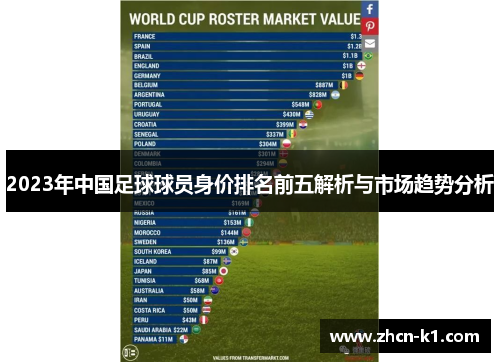 2023年中国足球球员身价排名前五解析与市场趋势分析